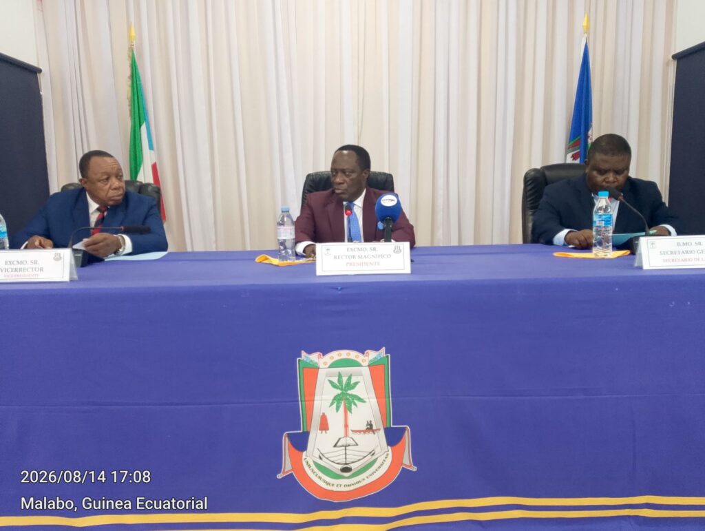 Ntutumu Nguema justifica el estancamiento de sus proyectos: “la UNGE no tiene autonomía financiera”